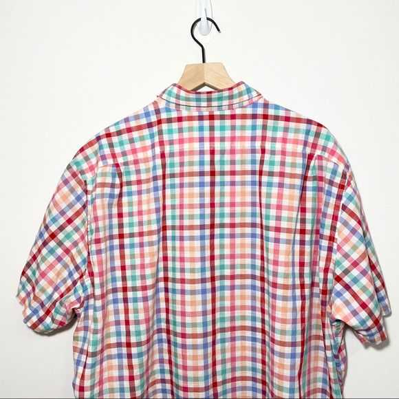 Daniel Cremieux Plaid Short Sleeve Button Down - Picture 10 of 11